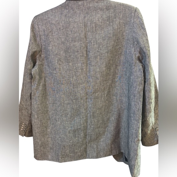 🎬🎬🎬EUC Everlane The Linen Oversized Blazer Size 12 🎬🎬🎬 - Picture 2 of 13